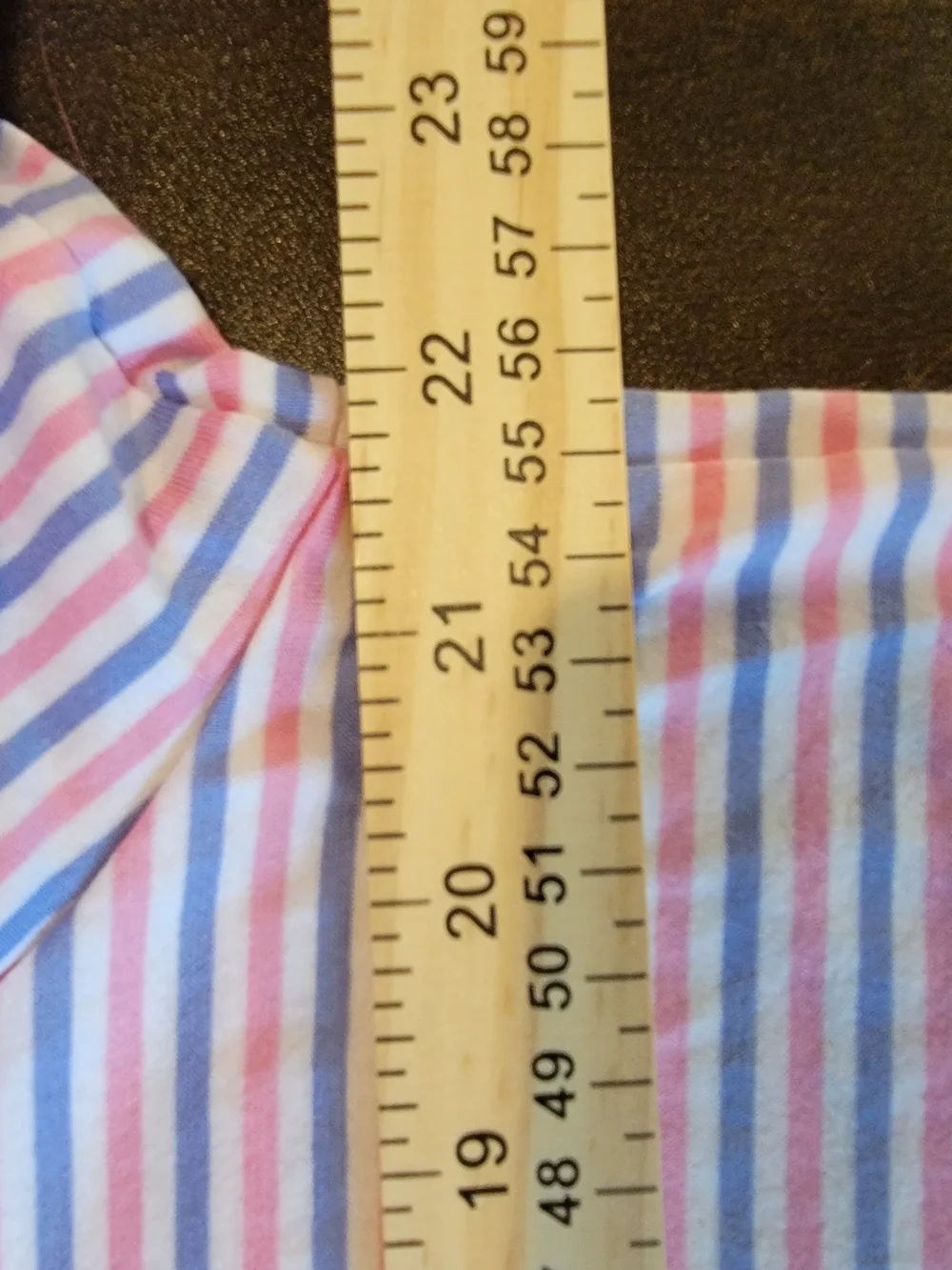 Ralph Lauren Polo Golf Men's Pink and Light Blue Striped Polo